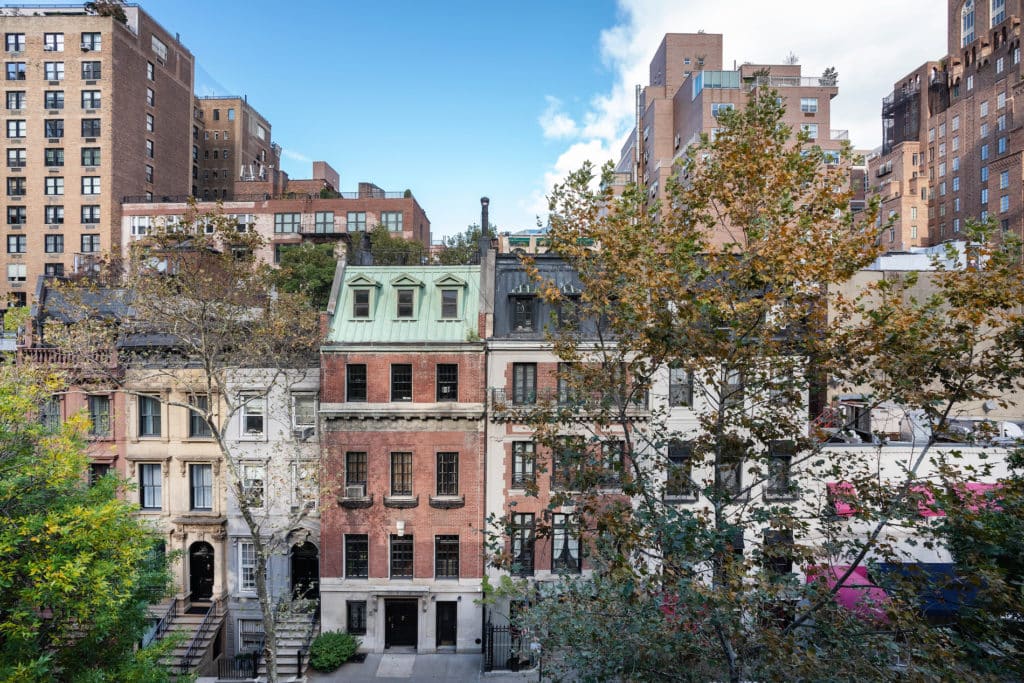 View of Townhouses Across the Street